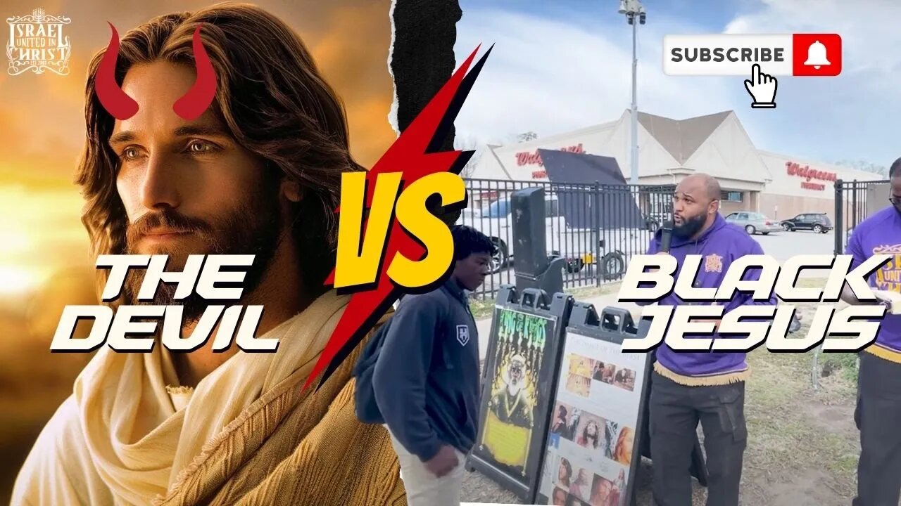 THE DEVIL VS BLACK JESUS