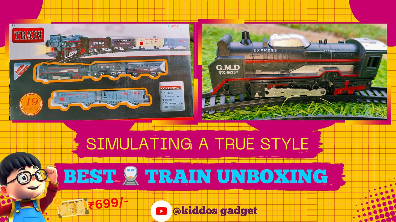 Top 1🔥 train unboxing video ( best train for kids )#traintoyunboxing