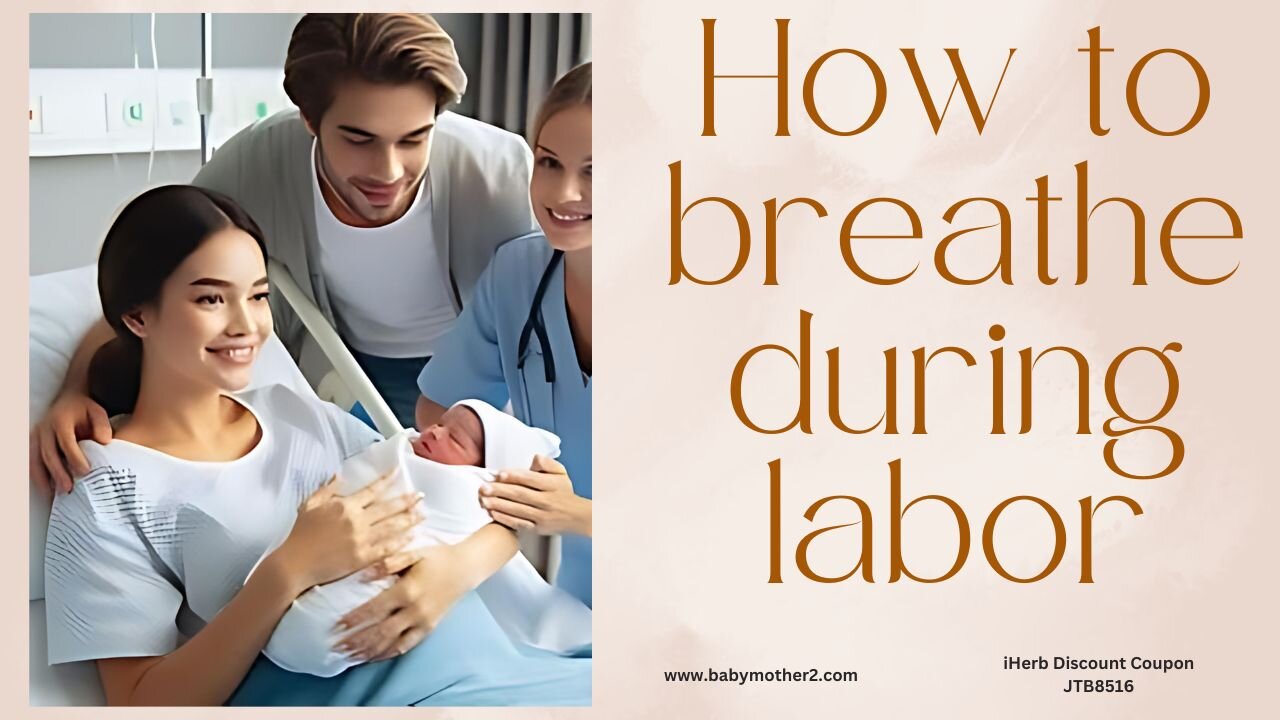 Painless labor | Breathing exercises for labor #baby_mother