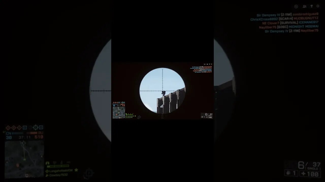 Sniping in battlefield 4 #gaming #battlefield #battlefield4