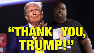 Black Author Thanks Trump For Freeing Him From Prison!