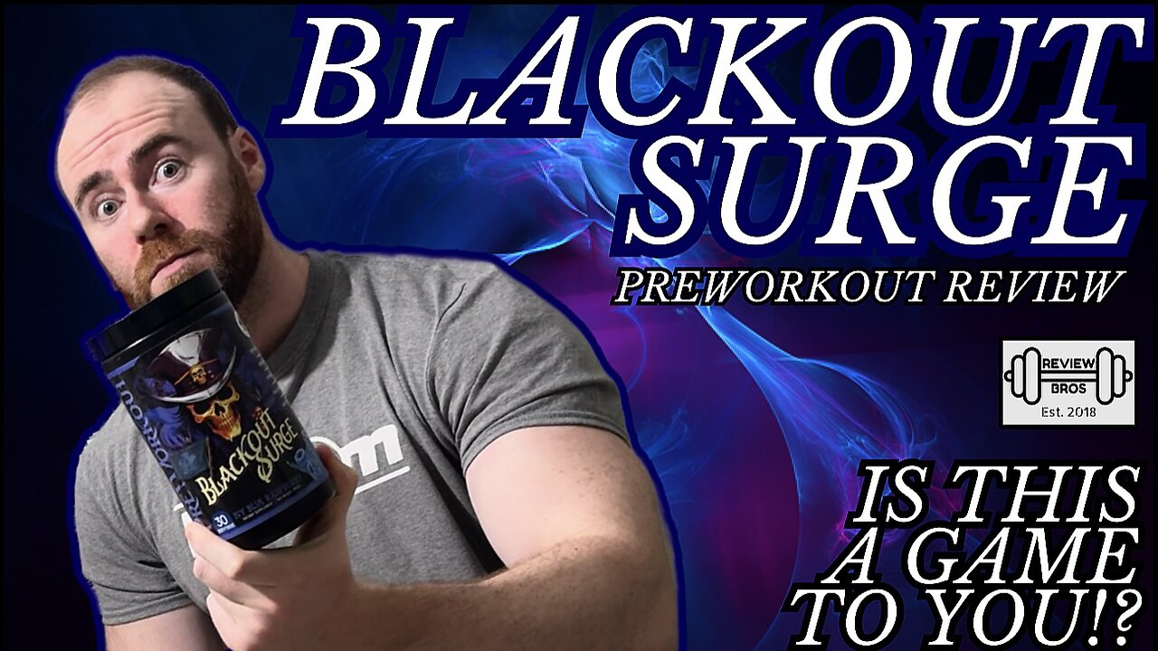 GAMBLE TIME! 🃏 BLACKOUT SURGE PRE WORKOUT By BLACKJACK NUTRITION (Honest)