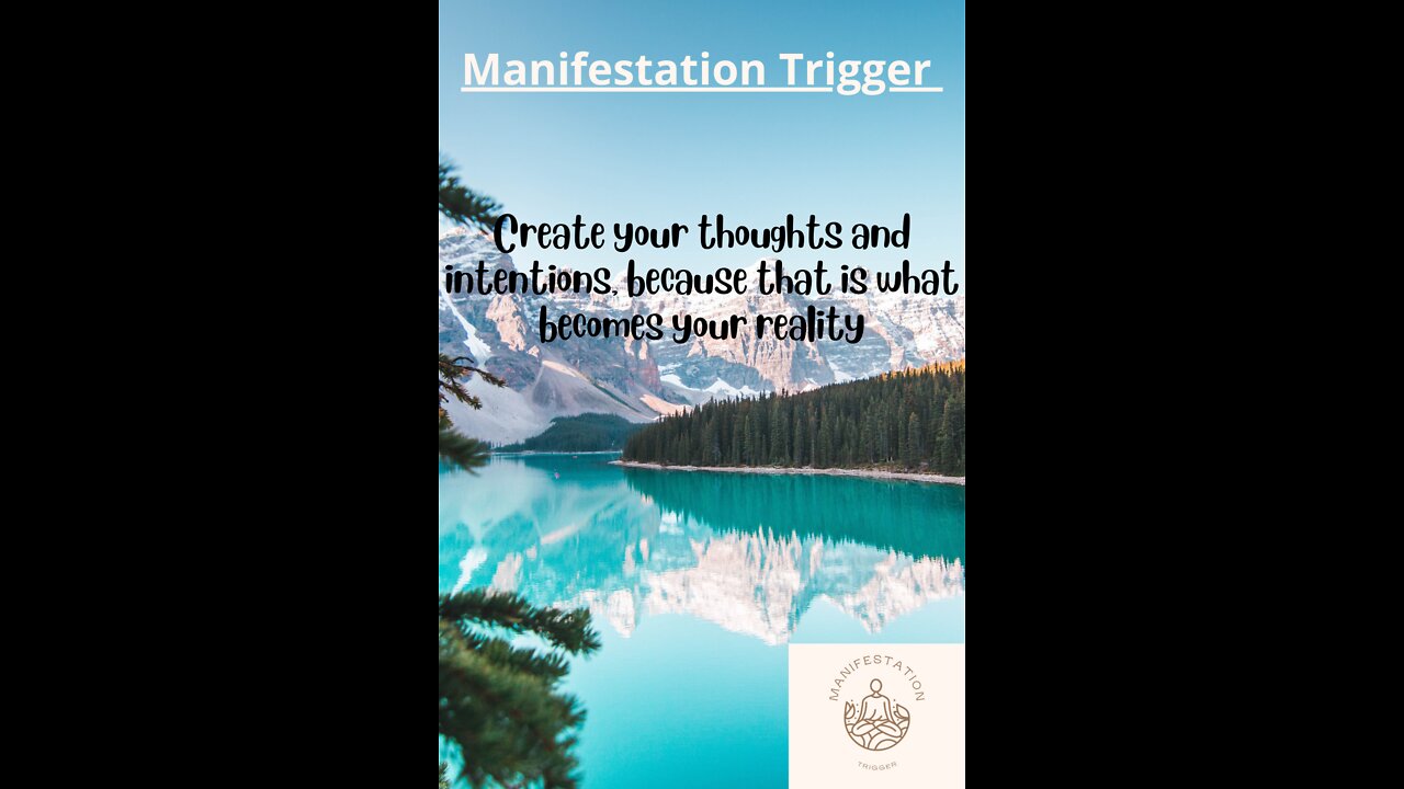 Manifestation Trigger \ Create Your Intentions!