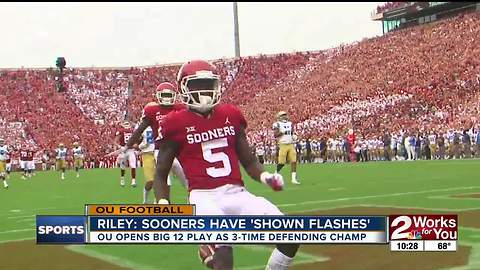 Sooners open defense of Big 12 title Saturday against Iowa State