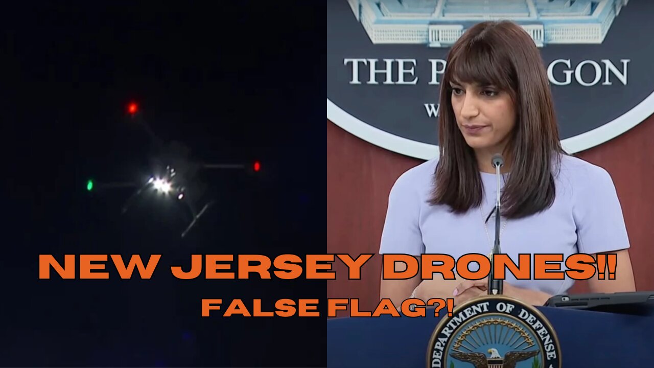 Congressman says drones flying over New Jersey are from Iran "mothership" Is this a coverup?!