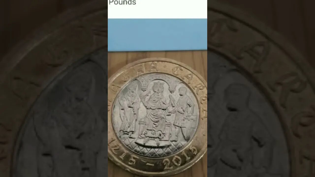 #2015 #Magna #Carta #£2 #Circulated #Two #Pounds #Coin @ #ChangeChecker com #coins #coincollecting