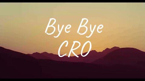 CRO - Bye Bye (Lyrics)