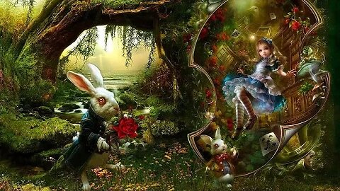 Alice in Wonderland / Matrix Glitch / Milky Way Galaxy Channeling