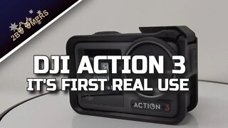 DJI ACTION 3 OUR FIRST REAL WORLD USE #djiaction3