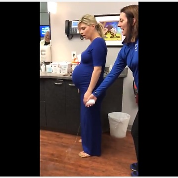 Employees Prank Doctor With Water Breaking Prank