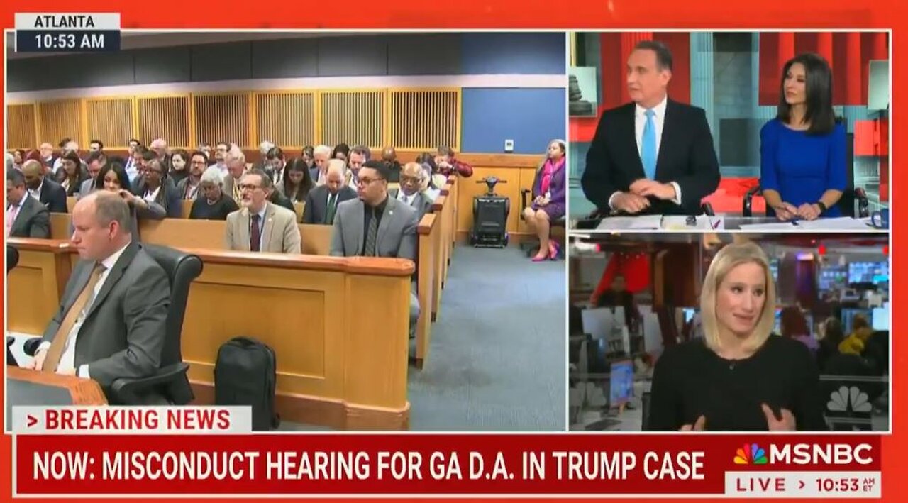 Even "MSNBC" analysts think she is going to be Disqualified. She says it is Epic.