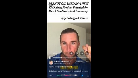 Peanut oil in vaccines ?