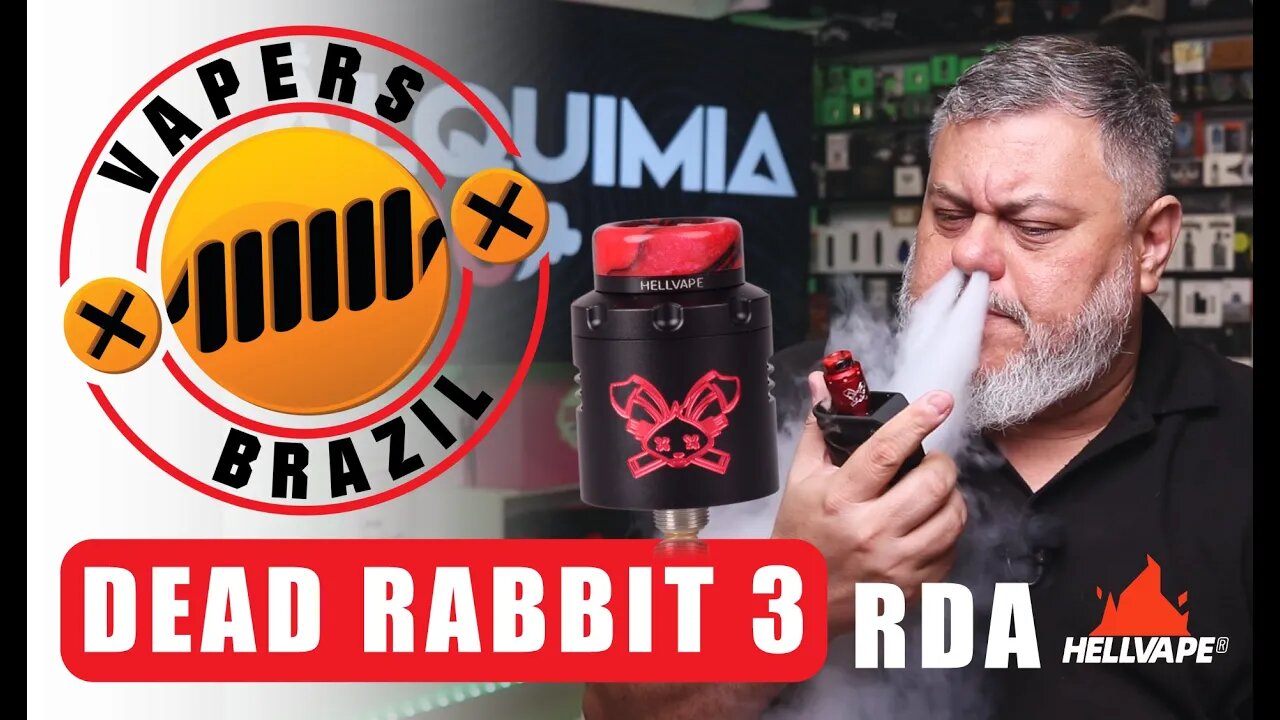 HellVape Dead Rabbit 3 RDA - Chegamos na Versão 3, o que Mudou ?