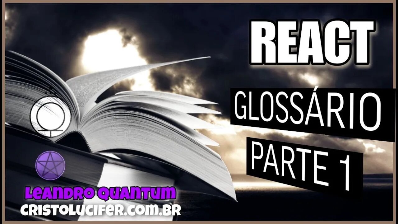 Reagindo ao glossário da Escola de Lucifer #glossário #palavra