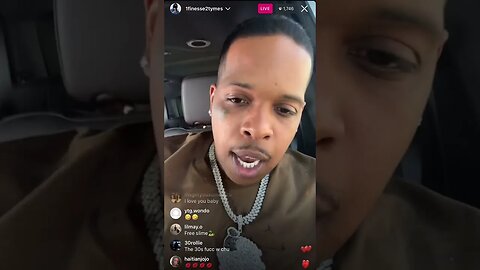 FINESSE2TYMES IG LIVE: 1Finesse2tymes Bopping Pooh Shiesty While He’s Locked Up (17/03/23)