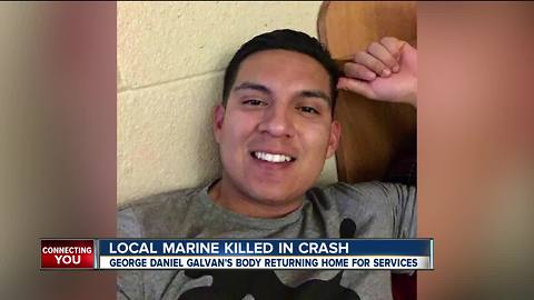 Bakersfield Marine dies in crash in San Diego