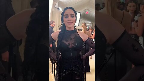 Billie Eilish in Simone Rocha_ is right. You never know who you might see at the 2023 #MetGala.