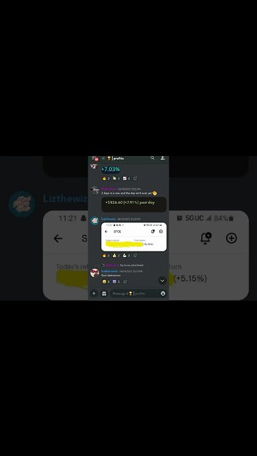 #gains #profit #money #stock #stockalert #discord