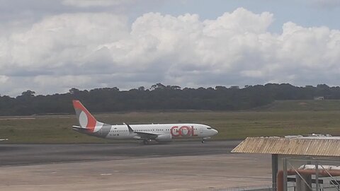 Boeing 737 MAX 8 PR-XMW pousa em Manaus vindo de Brasília