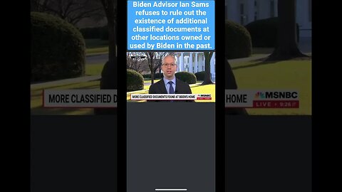 There may be more classified documents out there