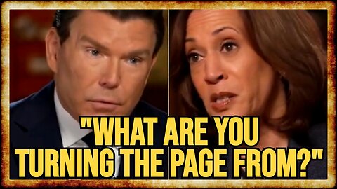 Bret Baier GRILLS Kamala on How She's DIFFERENT From Biden