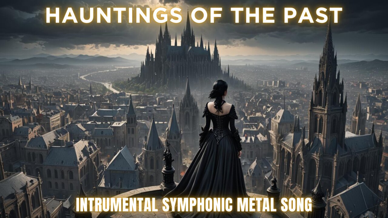 Hauntings of the Past - Instrumental Symphonic Metal Song , Epic Gothic Doom Heavy Metal