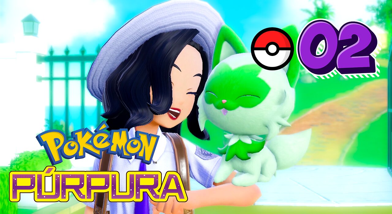 POKÉMON ¡YO TE ELIJO! | Let's Play Pokémon Púrpura (2) - Babasony