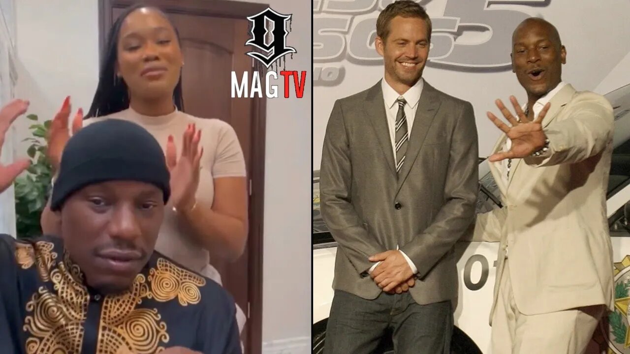 "U Wanted Da Homie" Tyrese "GF" Zelie Timothy Reveals She Preferred To Date Paul Walker! 😅