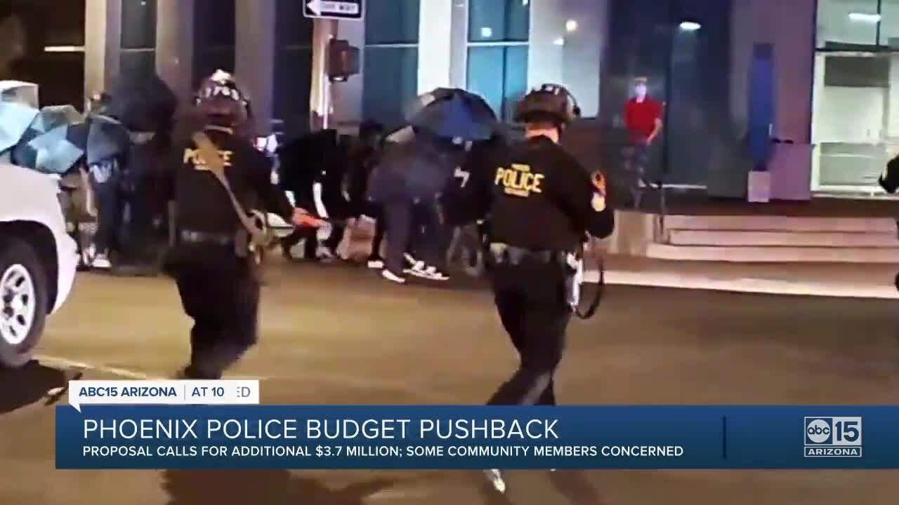 Phoenix looking to increase budget for Phoenix police