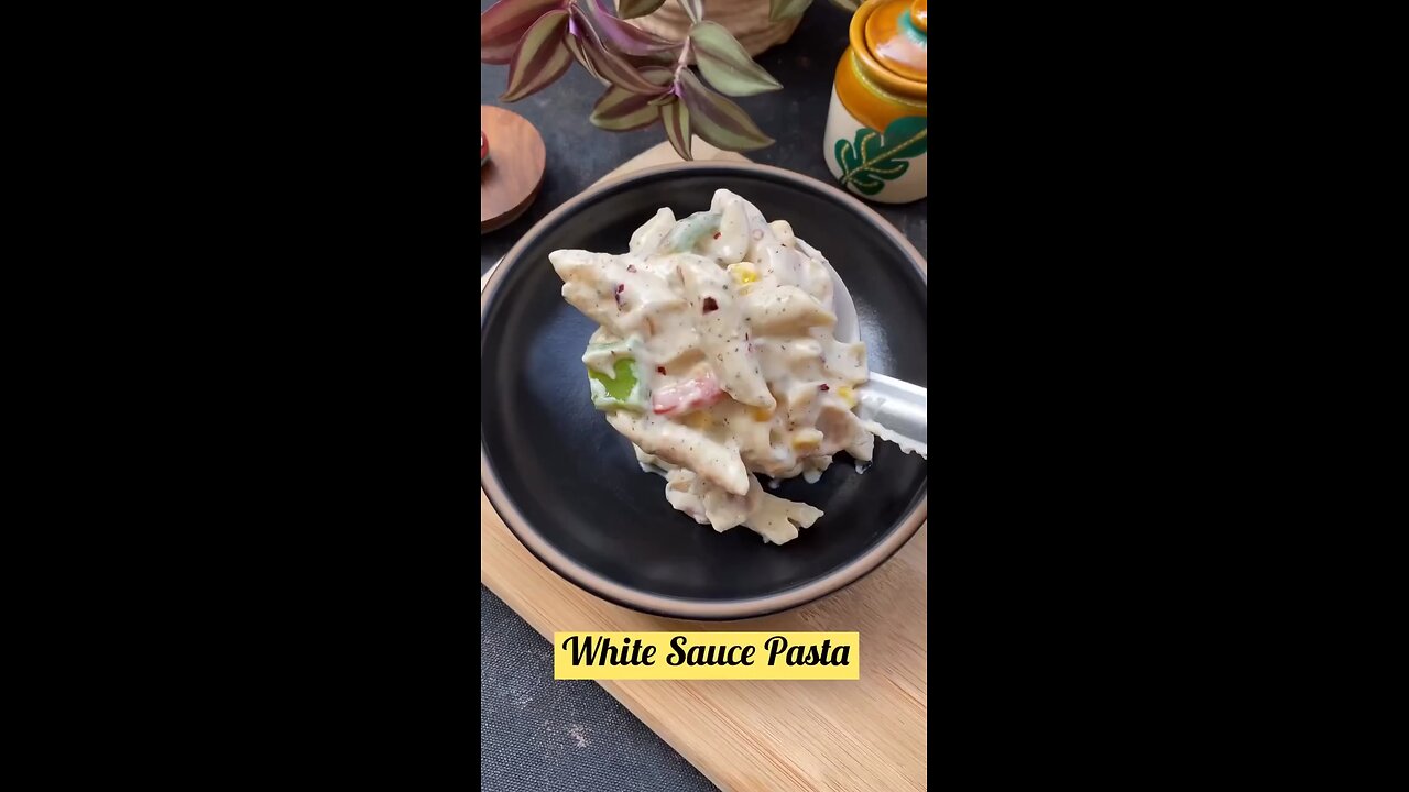 Most demanding white sauce pasta ## 😍