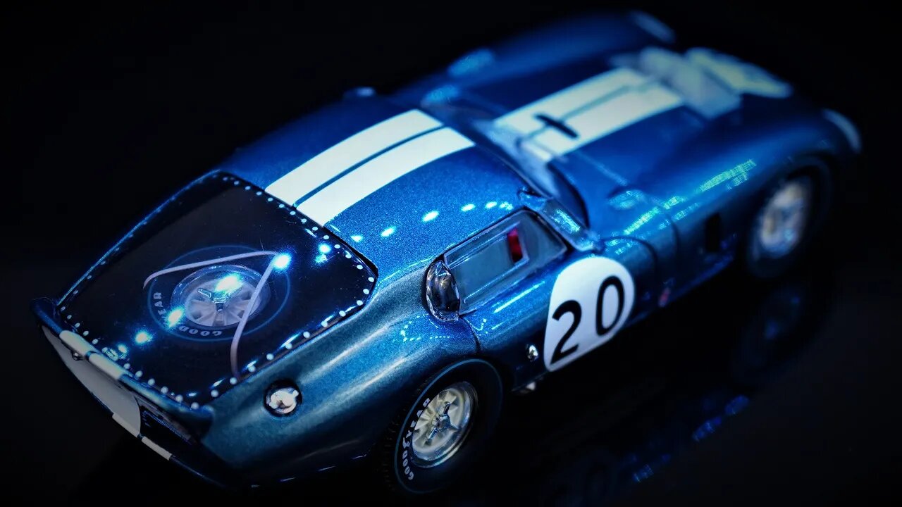 Shelby Daytona Coupe "Nr.20 Winner of Spa" - True Scale Miniatures 1/43 - UNDER 2 MINUTES REVIEW