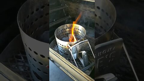 charcoal on the Lone Star Grillz
