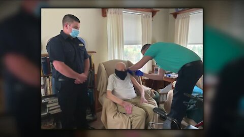 'Vaccine Queens' help 98-year-old WWII veteran in Bay Village get vaccinated