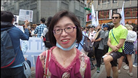 Dannie Lu (PHD)...Taiwan Freedom Rally...May 22, 2022 Dannie Lu (PHD) ...... 抗議集會...台灣 2022 年 5 月 22 日