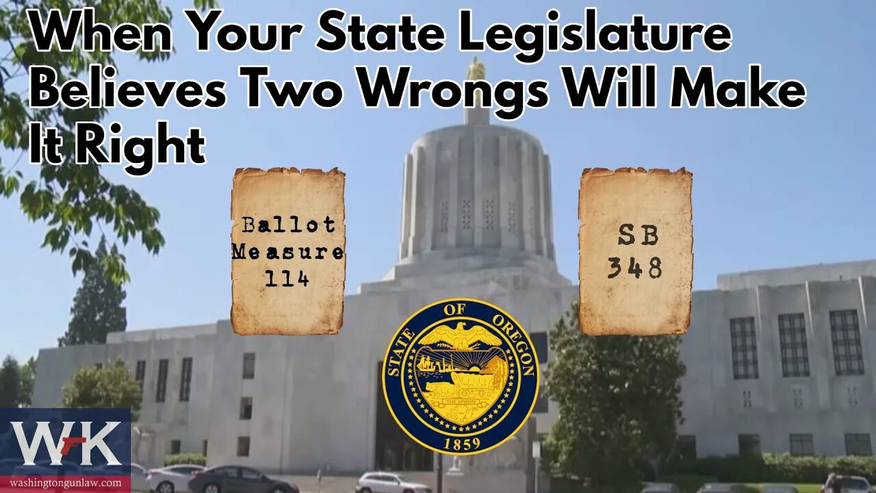 When Your State Legislature Believes Two Wrongs Make It Right