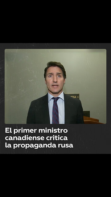 Trudeau evoca la “propaganda rusa” para matizar la “vergonzosa” ovación a un nazi en Canadá