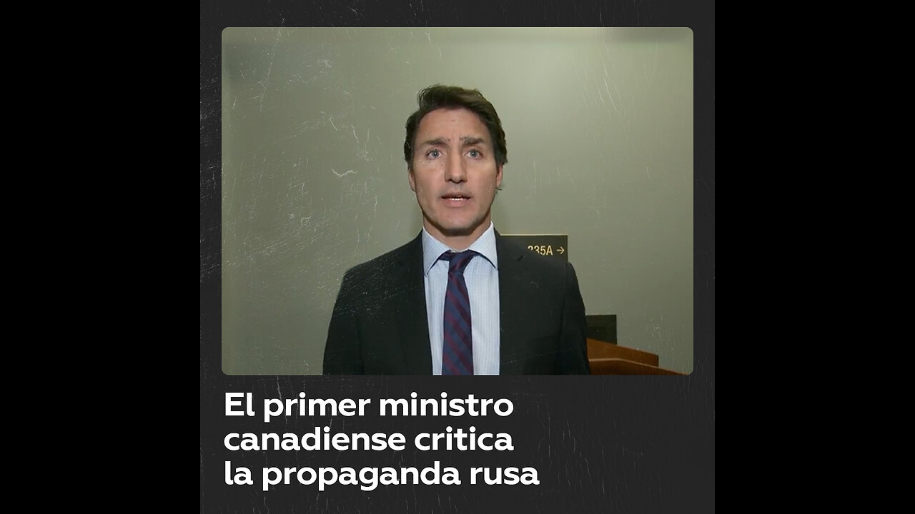 Trudeau evoca la “propaganda rusa” para matizar la “vergonzosa” ovación a un nazi en Canadá