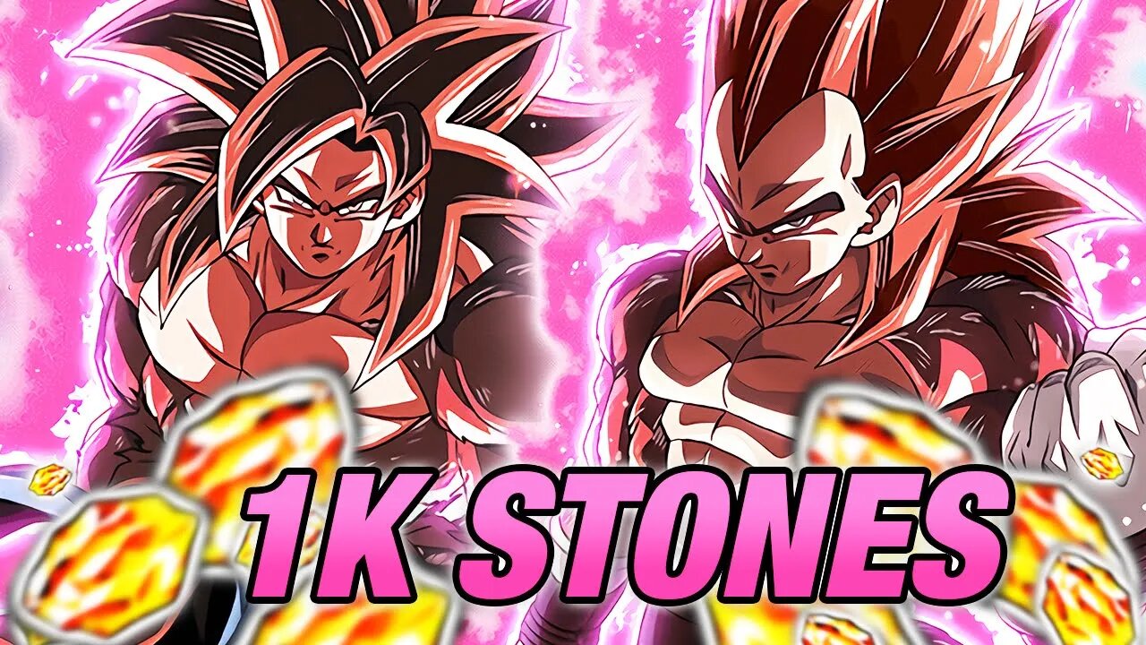1000 STONES FOR SDBH COLLABORATION SUMMONS! LIMIT BREAKER SSJ4S & SUPER HEARTS! (DBZ: Dokkan Battle)