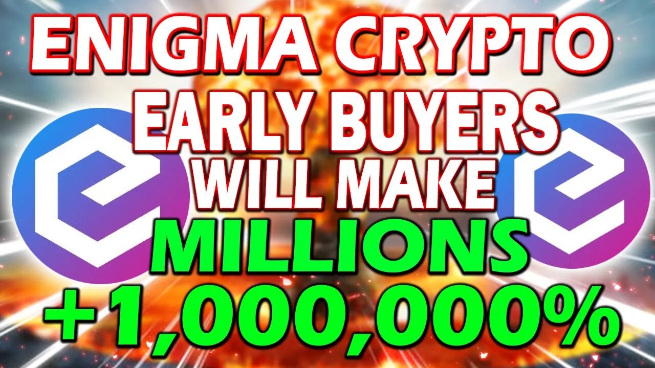 ENIGMA GAMING CRYPTO!! THE FIRST DECENTRALIZED E-SPORTS PROJECTS!! 100X INCOMING?!