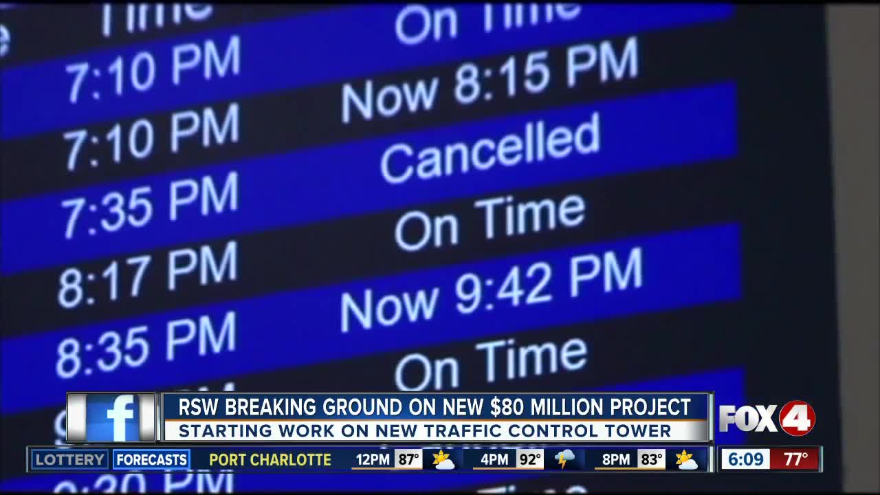 RSW to break ground on new control tower project Thursday