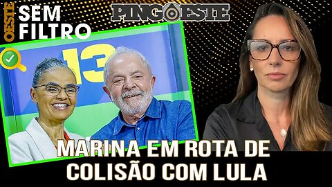 Governo lula em crise com Marina Silva [ANA PAULA HENKEL]