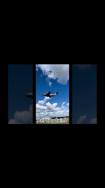 Watched Giant #C17 GlobeMaster Take off #Aviation #Avgeeks #AeroArduino