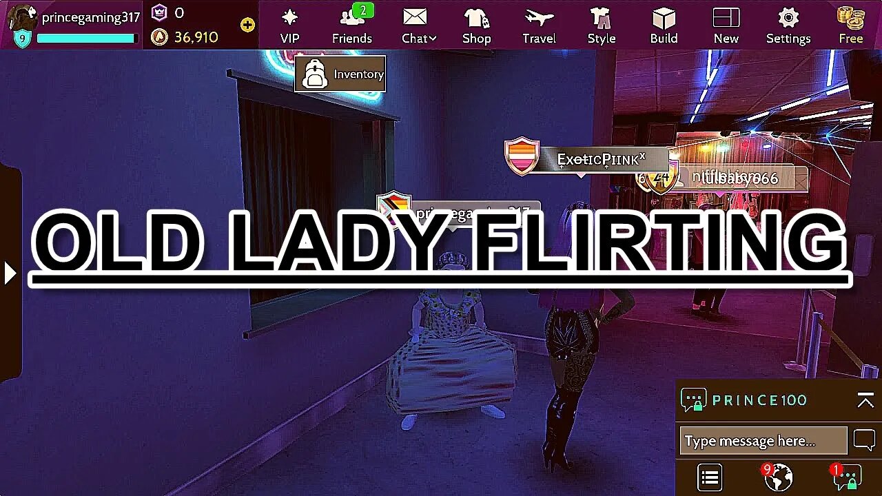 AVAKIN LIFE🥰🥰OLD LADY FLIRTING😍💞😍💞IN GAME PC