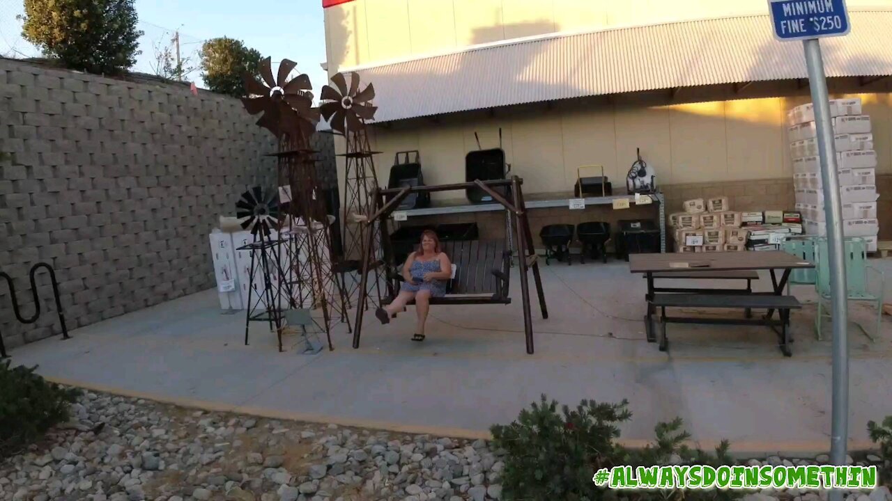 Shopping at Tractor Supply