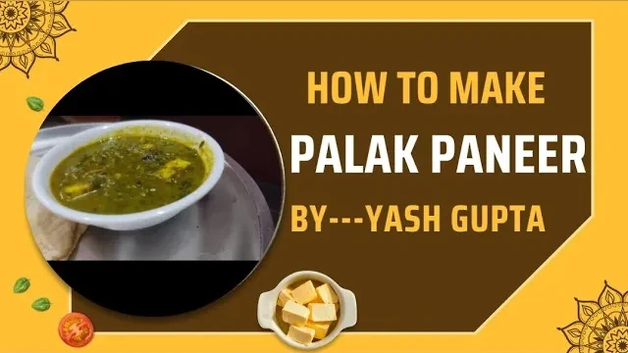 Palak paneer recipe | Spinach and cottage cheese recipe | Paneer pasanda recipe