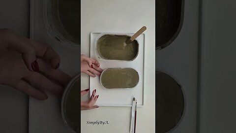 DIY concrete trinket dish #shorts #diyconcrete #doityourself #concretedish #diydecor
