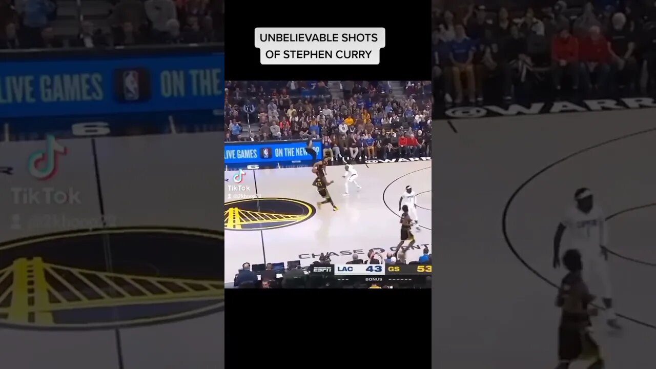 #crowd #react #stephencurry #crossover and looney #dunk #nba