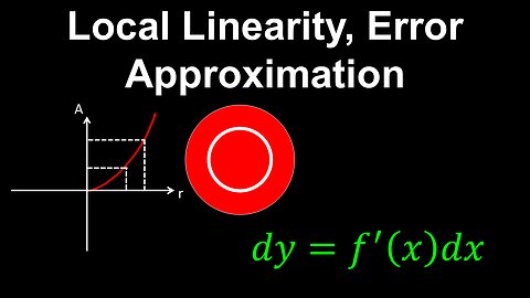 Local Linearity, Error Approximation - AP Calculus AB/BC