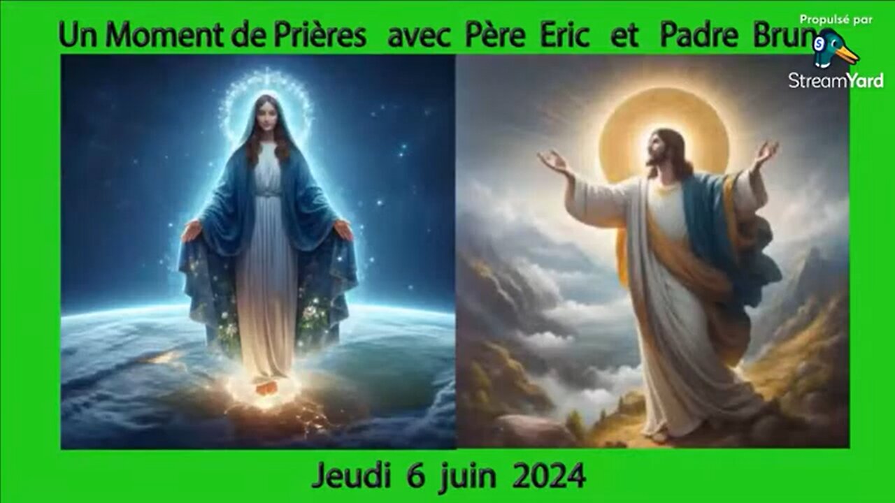 Un Moment de Prières avec Père Eric et Padre Bruno, 06.06.2024 - Retrouver ses Valeurs !