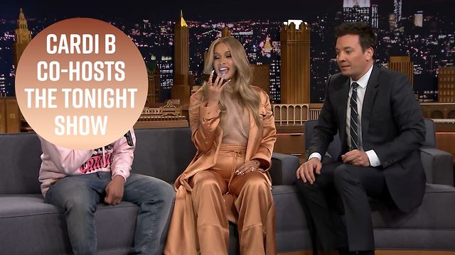 5 Funniest moments from Cardi B co-hosting Tonight Show